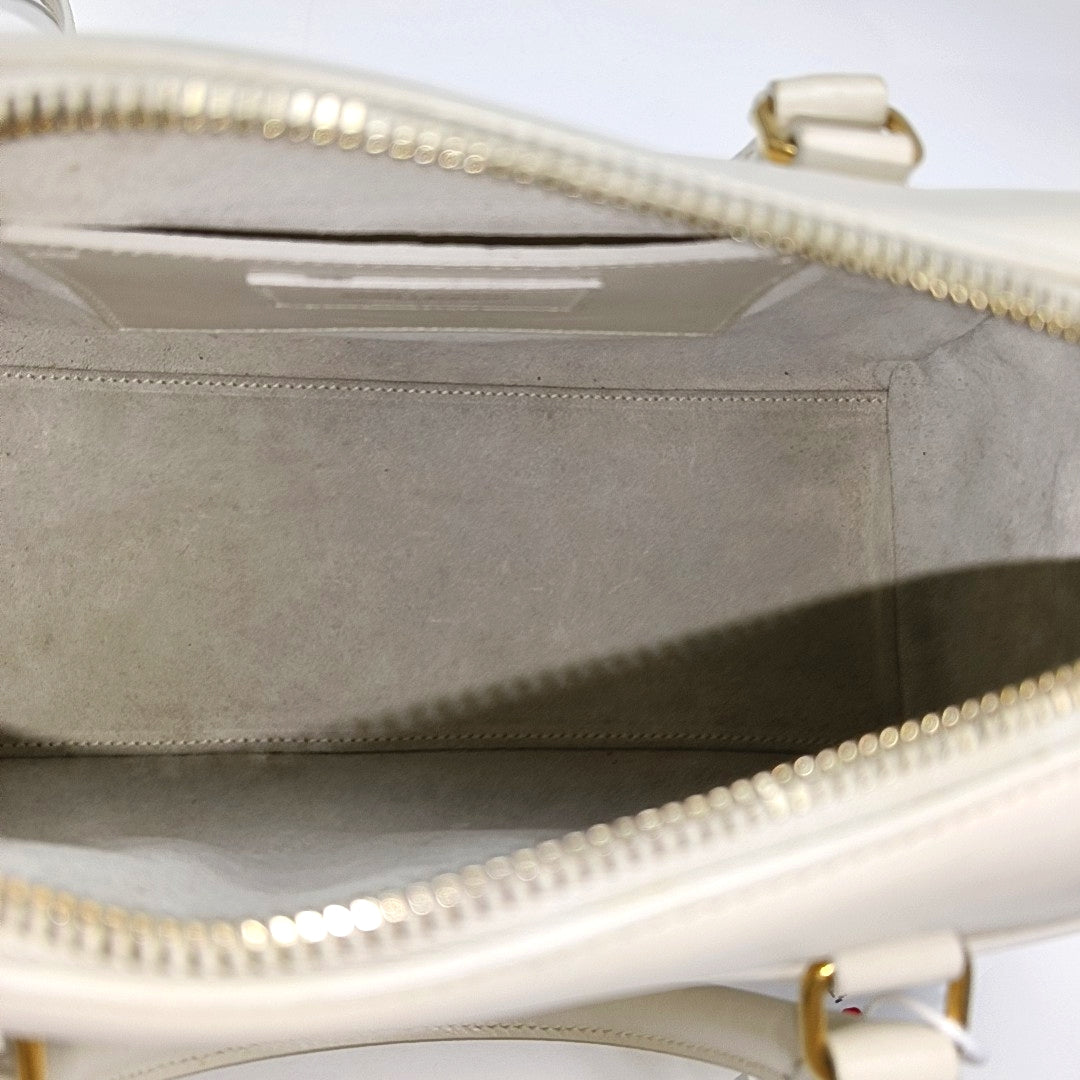 CLASSIC DUFFEL 6 Calfskin White