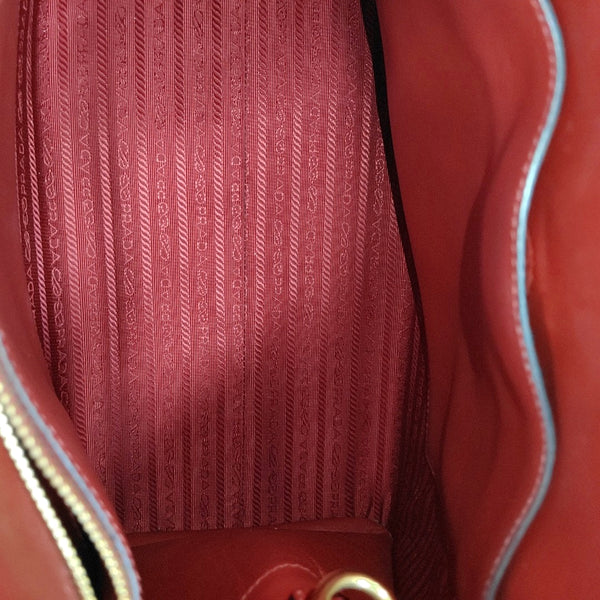 Monochrome Calfskin Red