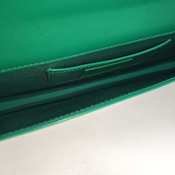 Lady Dior Medium Quilted Lambskin Green