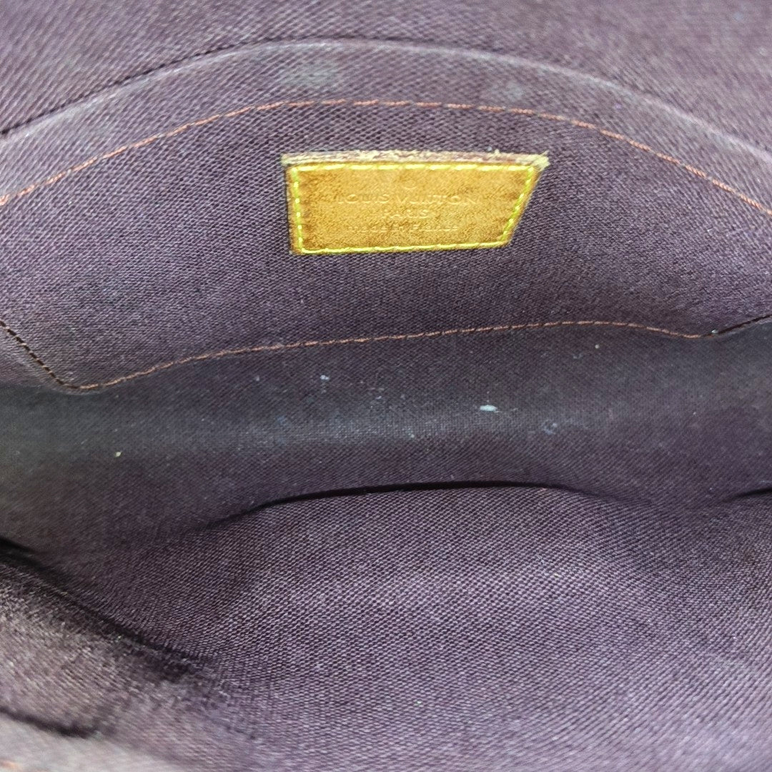 FAVORITE PM Monogram Coated Canvas Brown