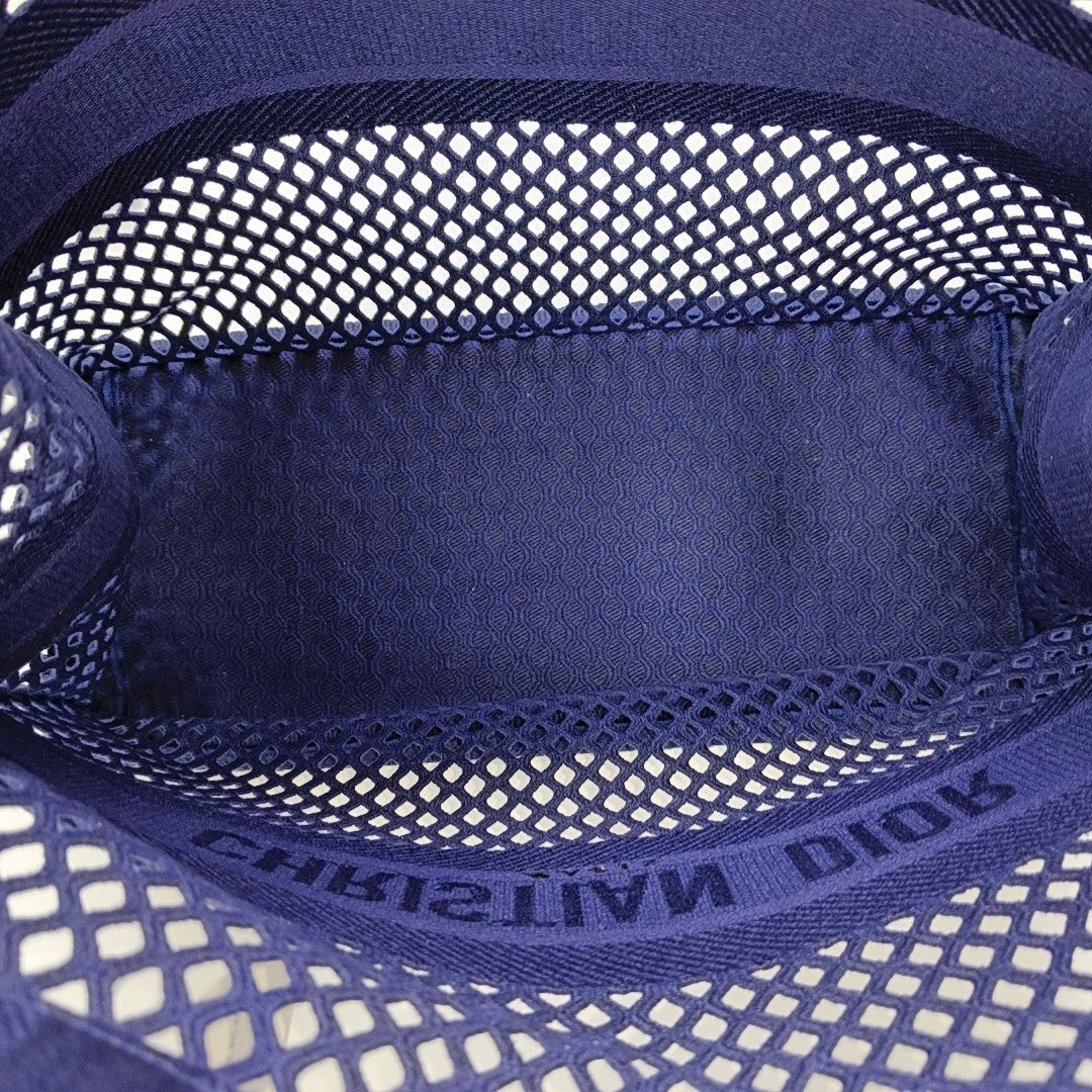 Authenticated pre-owned  Book Tote Large Fabric Blue - Tote Bag at Looply