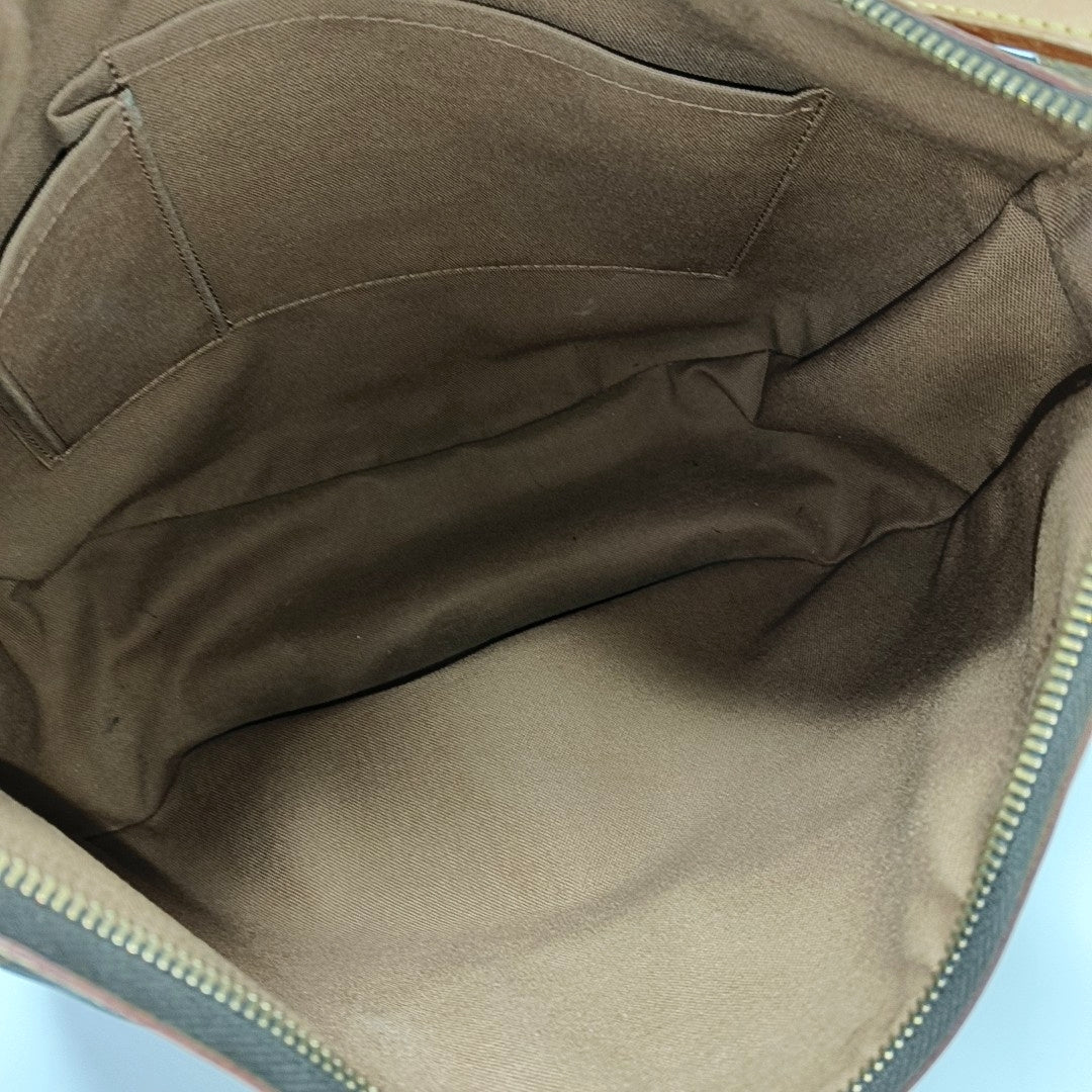 TULUM GM Monogram Coated Canvas Brown
