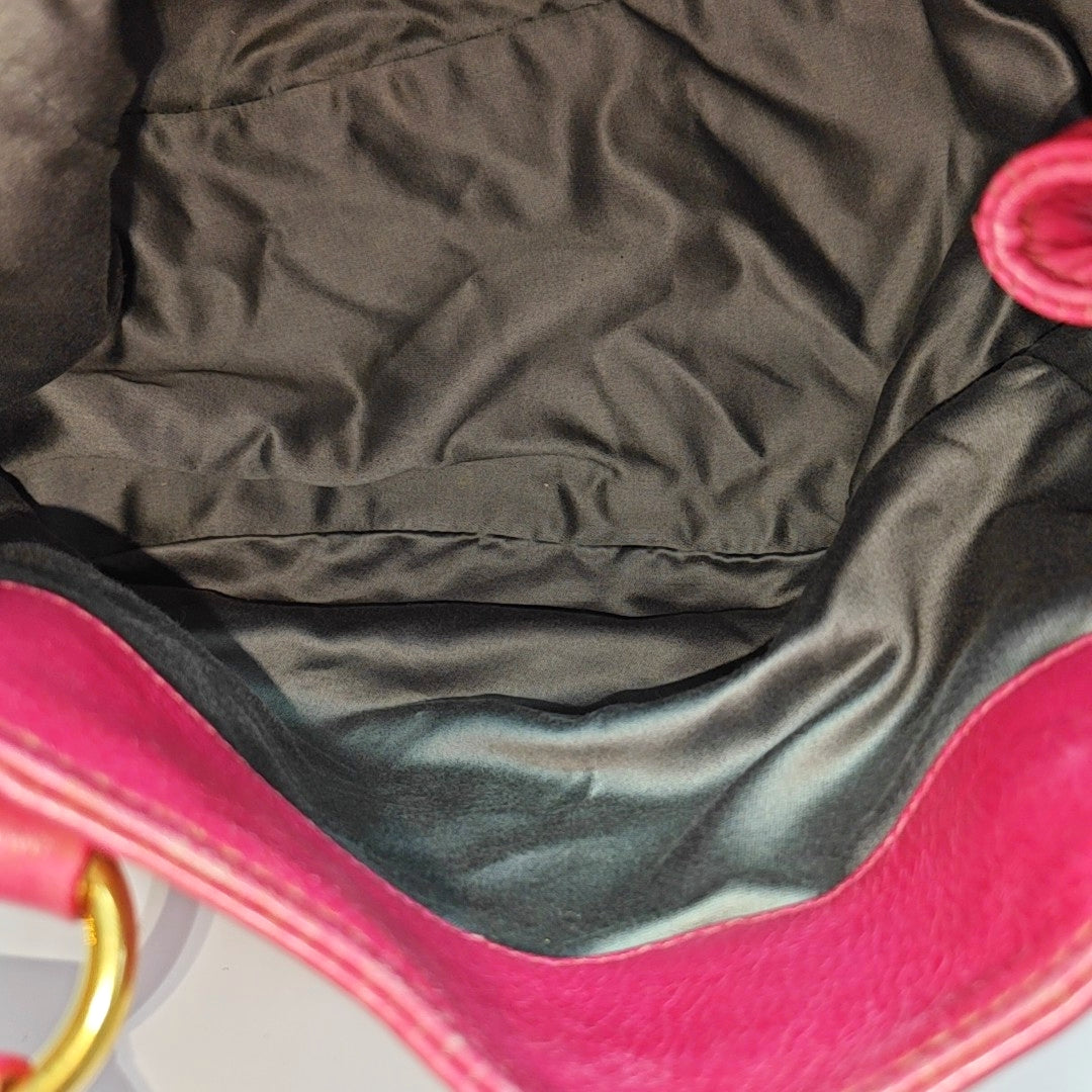 Miu Coffer Calfskin Red