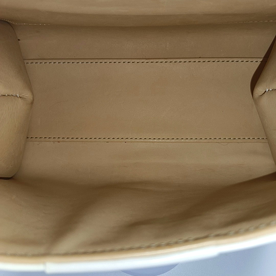 Brillant Mini Calfskin White