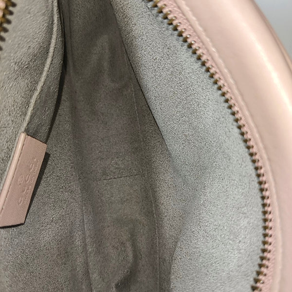 GG Marmont Mini Quilted Calfskin Pink