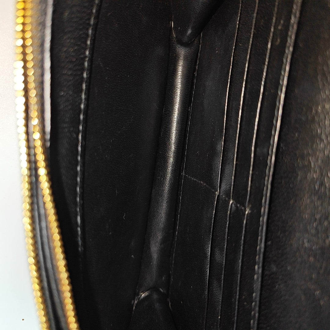B. Calfskin Black