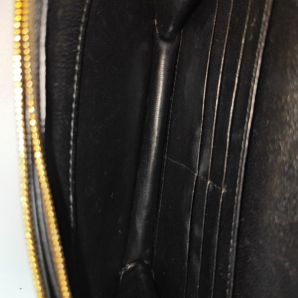 B. Calfskin Black