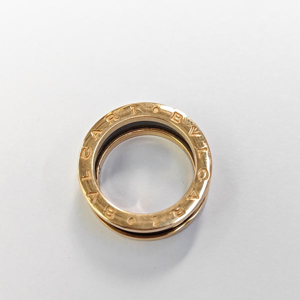 B.ZERO1 18k Rose Gold Ring EU 51