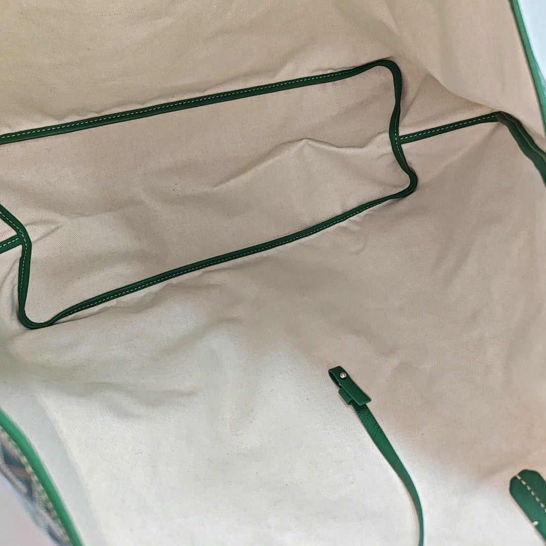 Saint Louis GM Coated Canvas Green