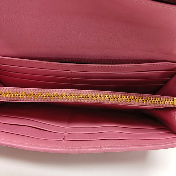 Lambskin Wallet Pink
