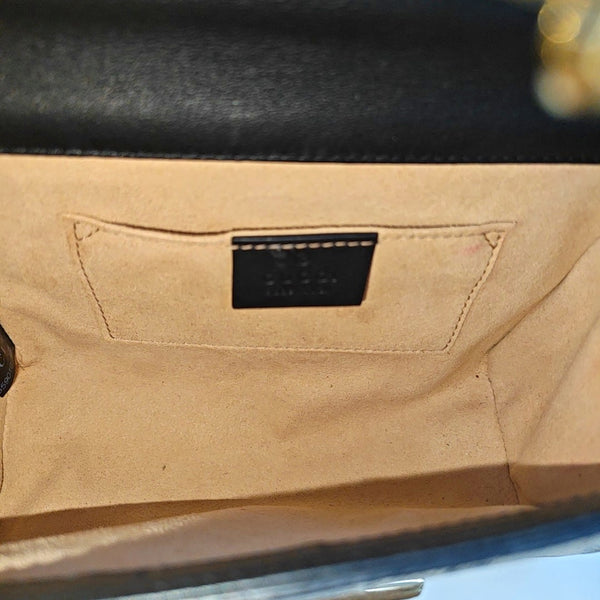 Padlock Small Monogram Coated Canvas Beige