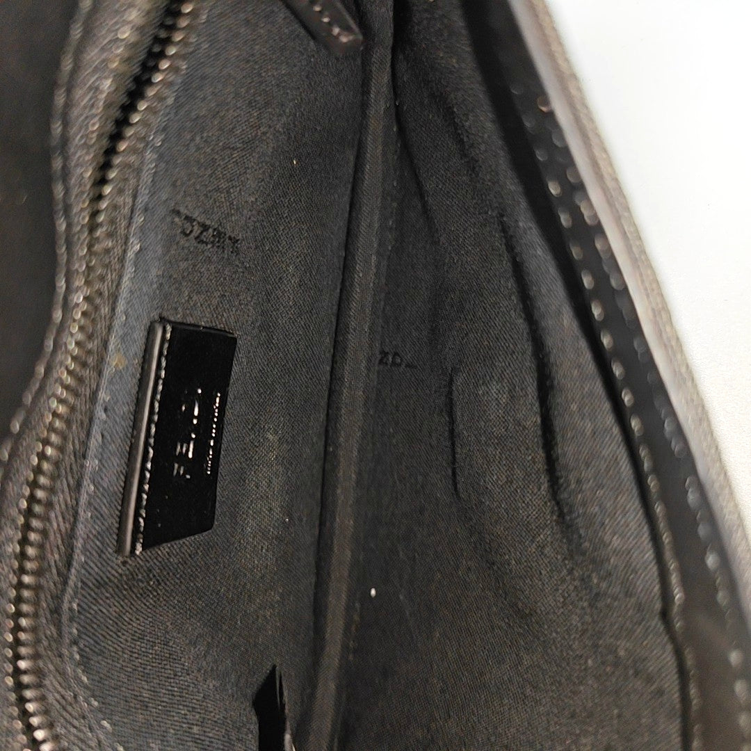 Canvas Shoulder Bag Black