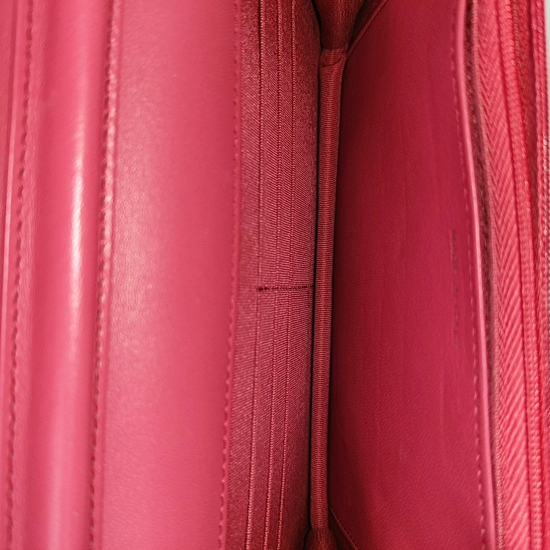 WOC Quilted Lambskin Pink
