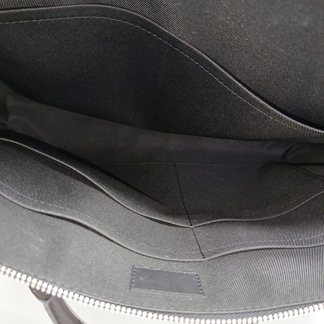 PORTE-DOCUMENTS Damier Graphite Coated Canvas Black