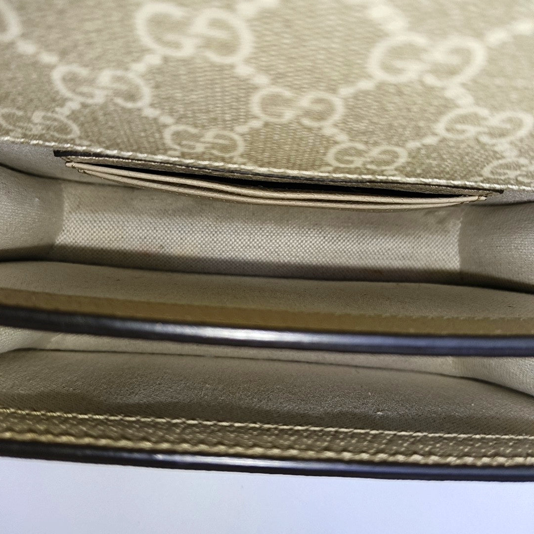 Retro Monogram Coated Canvas Beige
