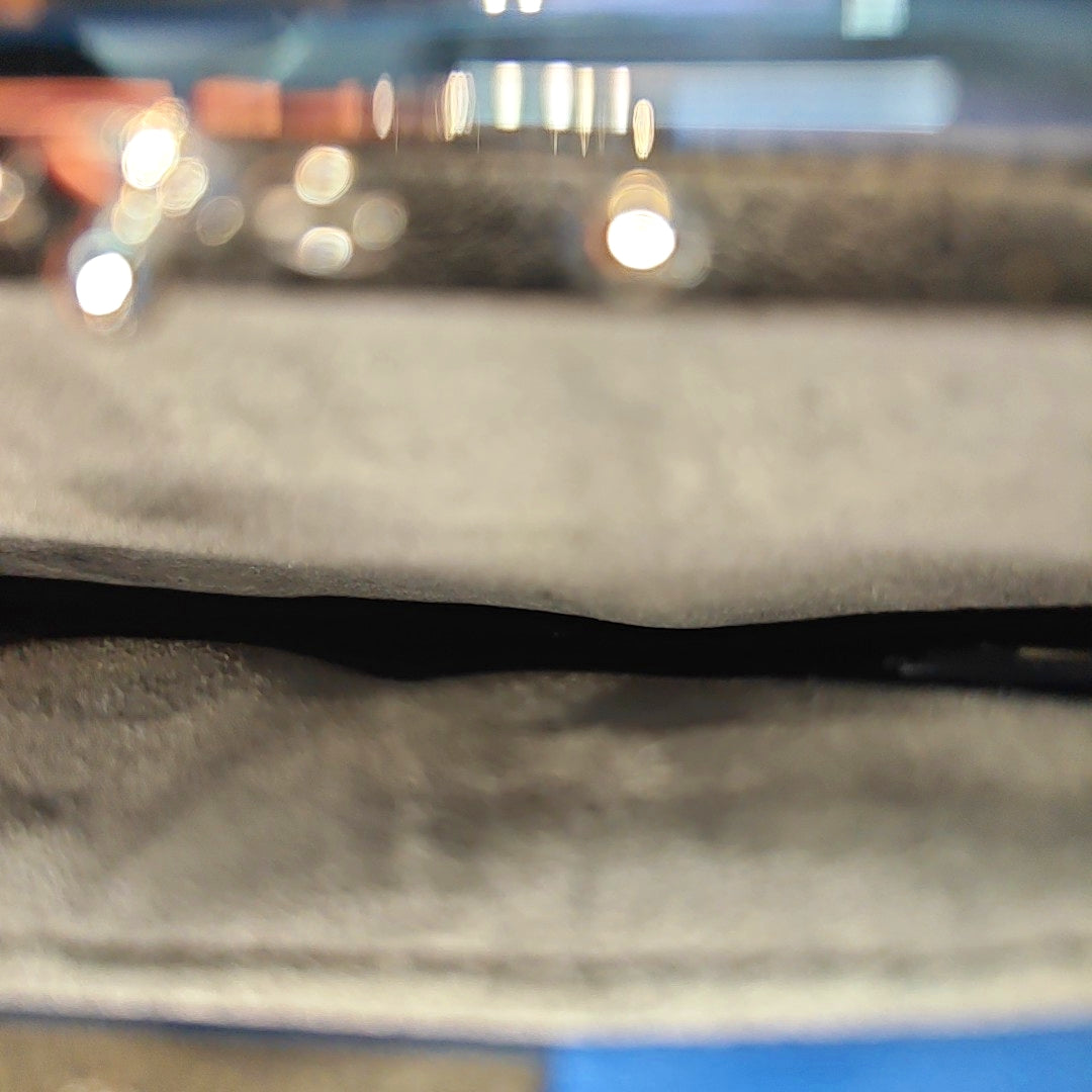 Peekaboo Mini Lambskin Blue