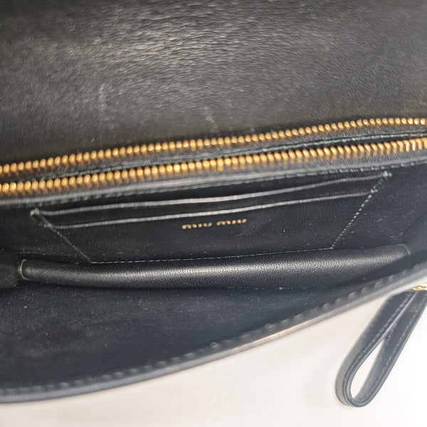 Matelassé Lambskin Black