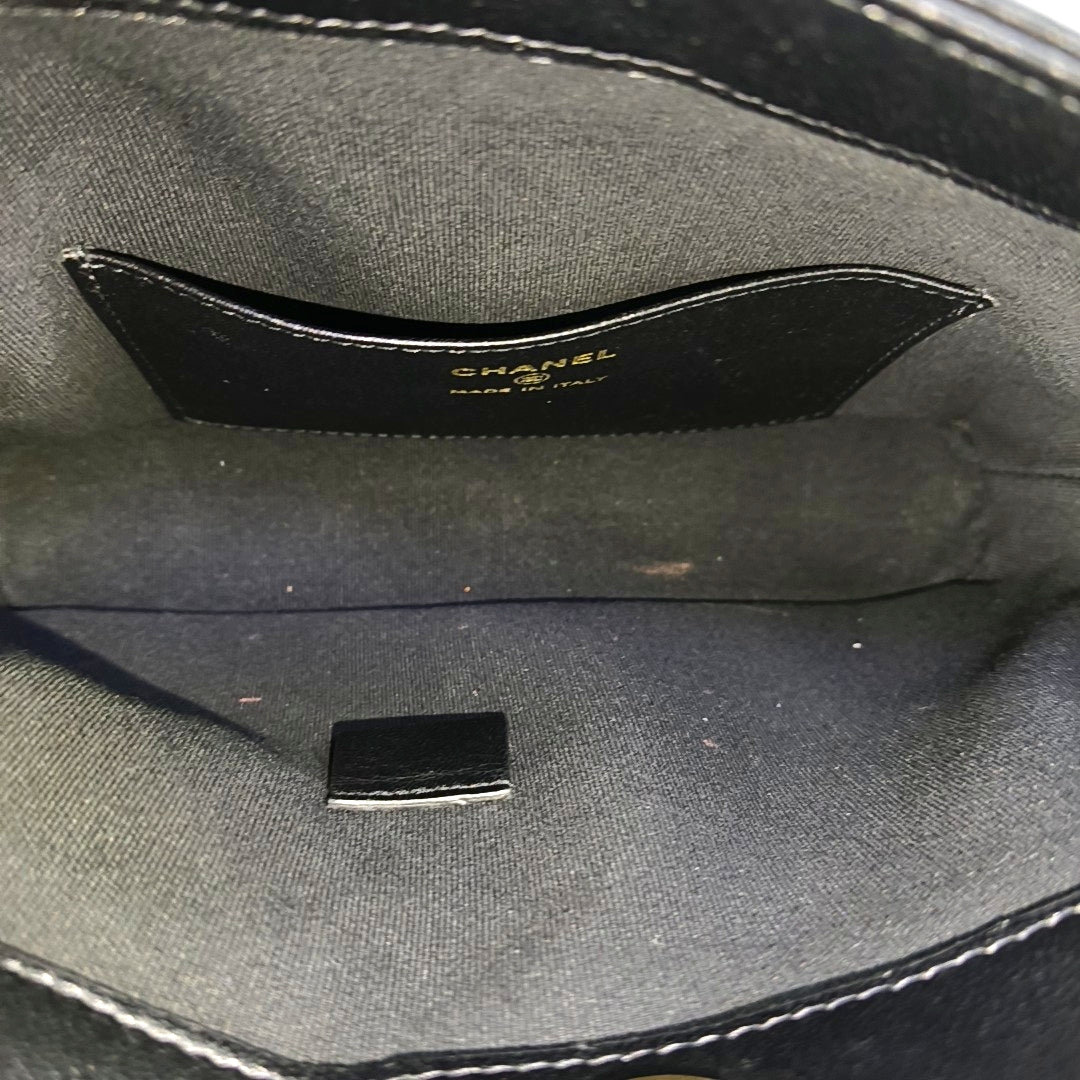 Quilted Calfskin Black