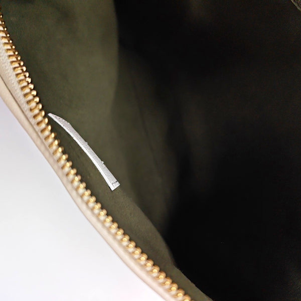 COUSSIN PM Lambskin White
