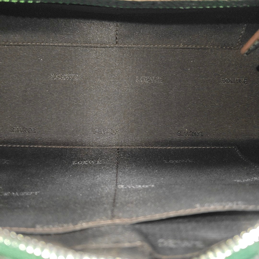 Calfskin Top Handle Bag Green