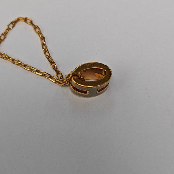 Pop H Metal Gold Necklace