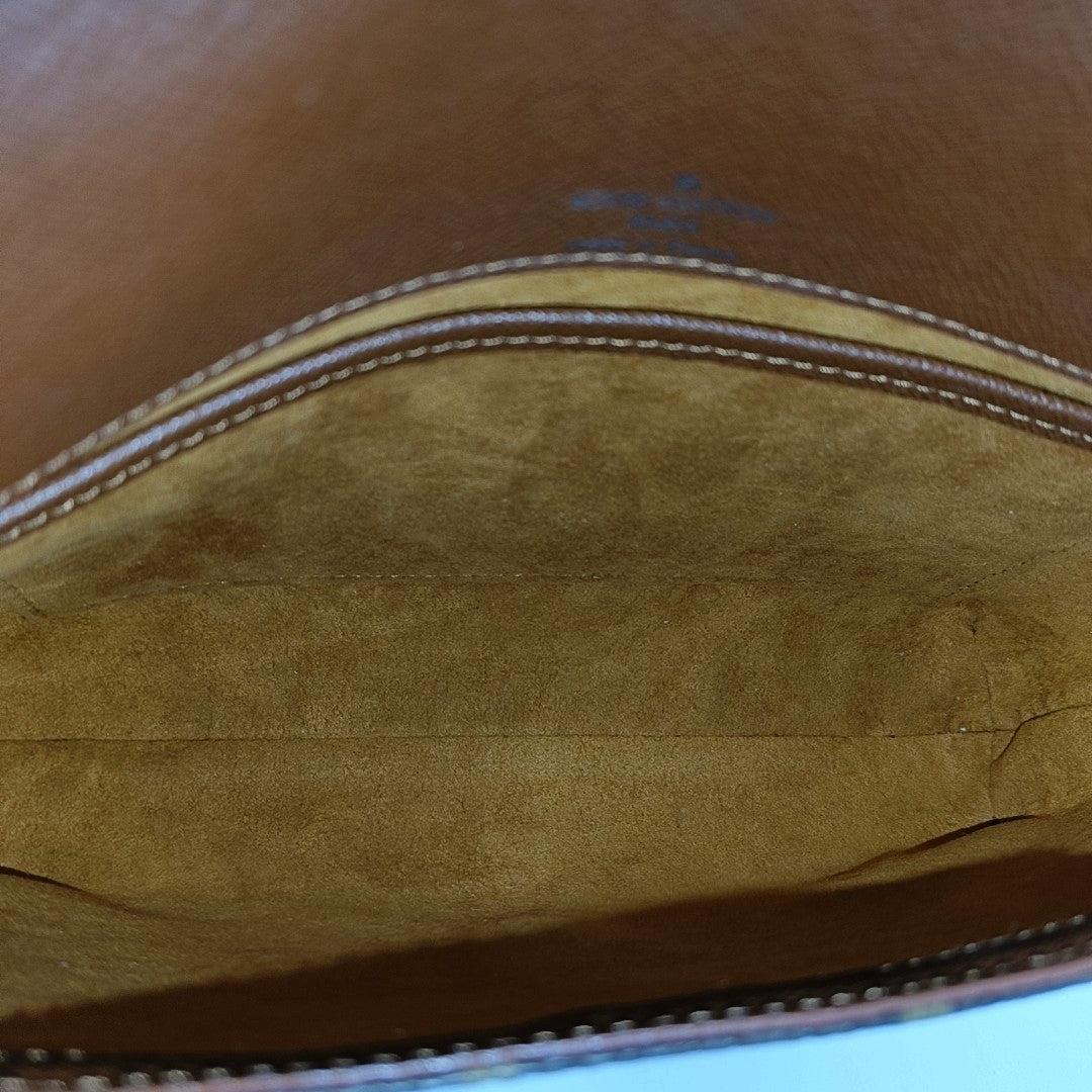 MUSETTE TANGO Monogram Coated Canvas Brown