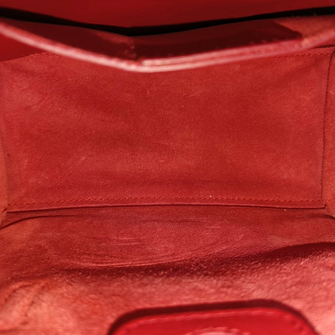 Calfskin Tote Bag Red
