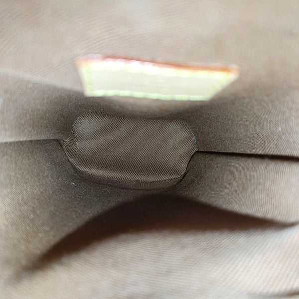 FOLD ME Monogram Coated Canvas Brown