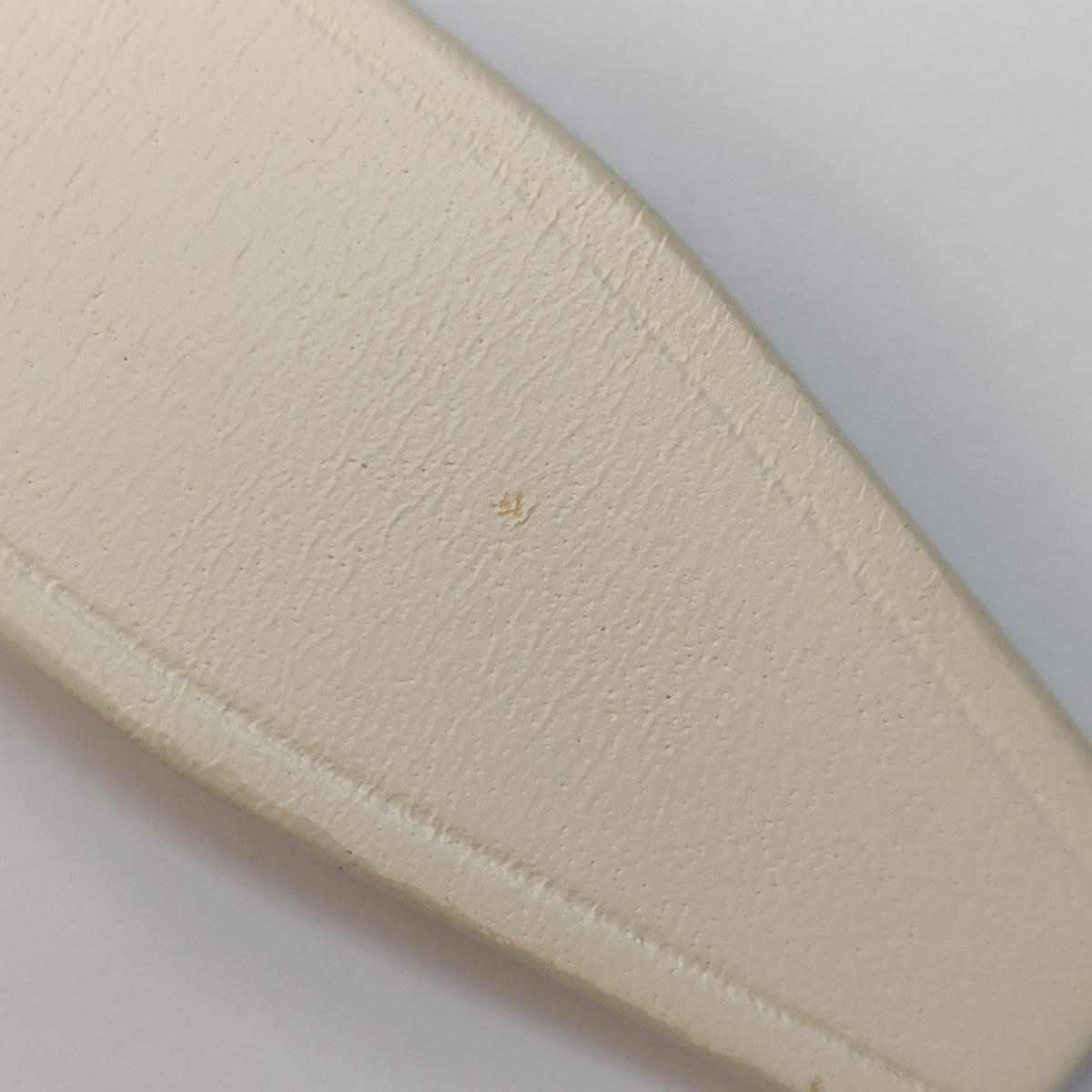 Leather Belt White