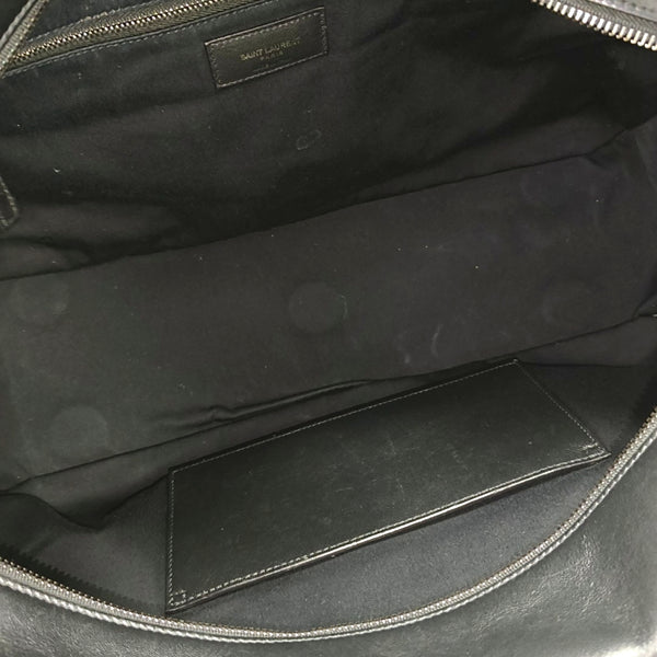 Calfskin Shoulder Bag Black