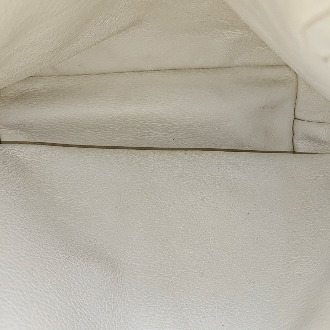 Anjou Mini Coated Canvas White