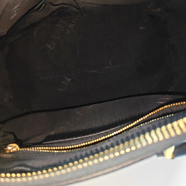 Calfskin Shoulder Bag Black