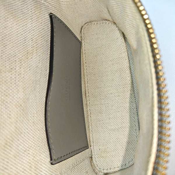 GG Matelassé Mini Quilted Calfskin Gray