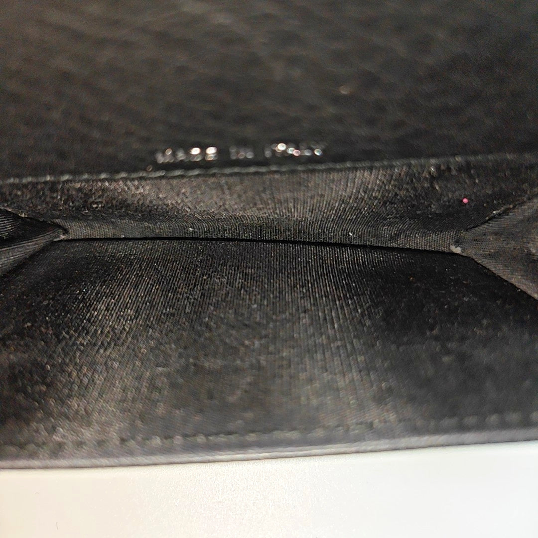 Quilted Lambskin Wallet Black