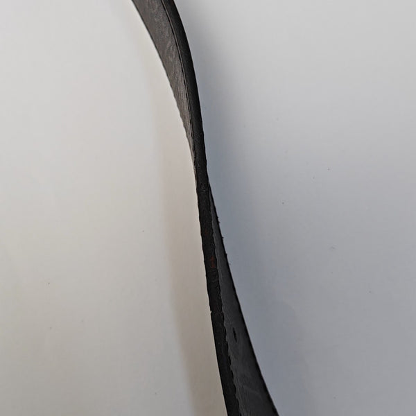 Coated Canvas Belt Black