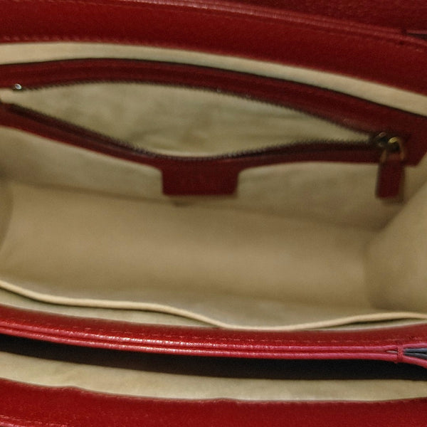 Queen Margaret Small Monogram Coated Canvas Beige