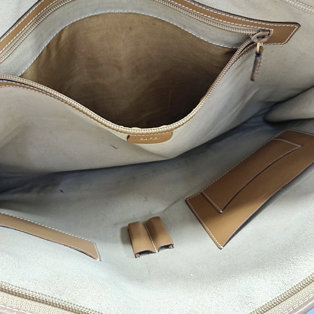 Canvas Clutch Green