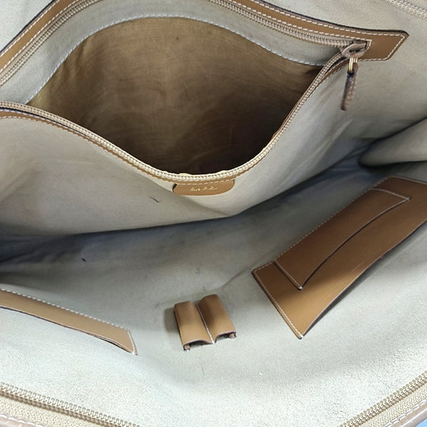 Canvas Clutch Green