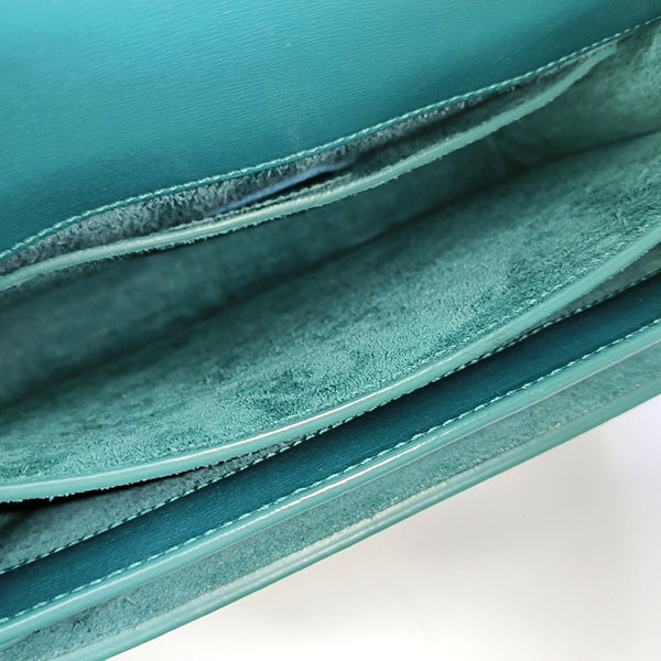 SUNSET Medium Calfskin Green