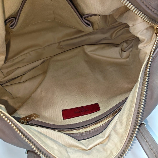 Lambskin Shoulder Bag Gray