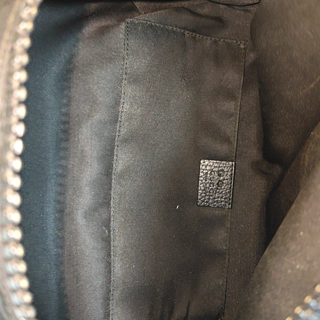 Monogram Canvas Belt Bag Black