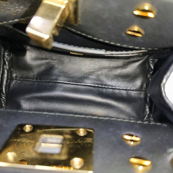 Ferragamo Studio Small Calfskin Black
