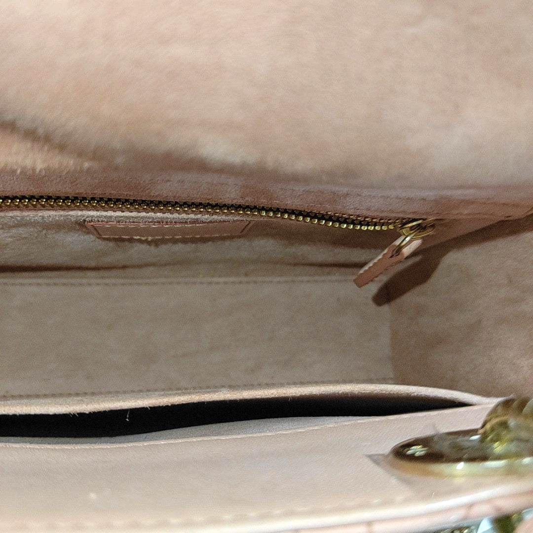 Lady Dior Small Cannage Lambskin Multicolor