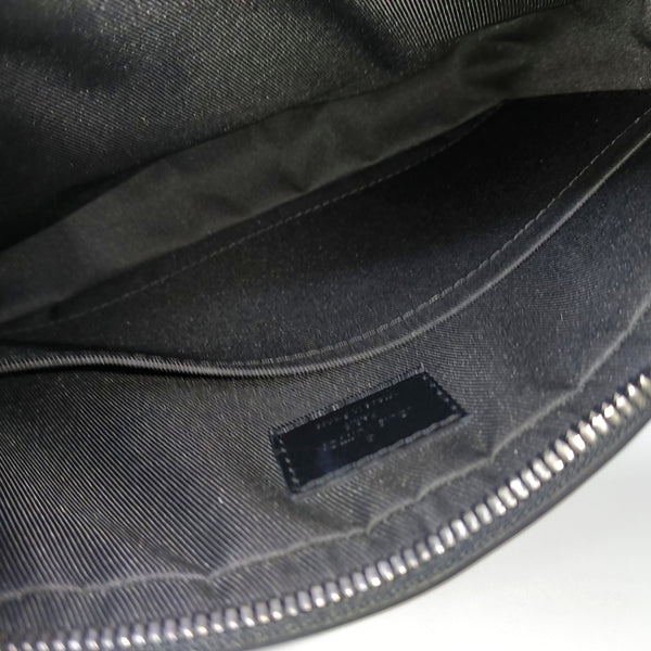 TRIO Monogram Coated Canvas Gray