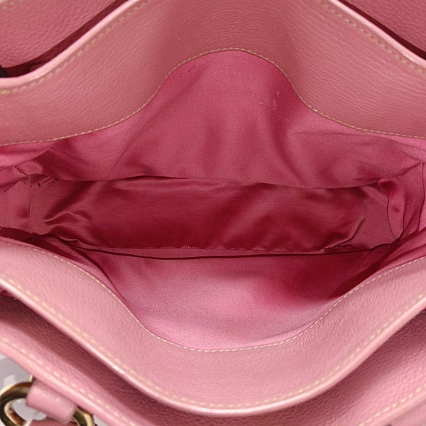 Calfskin Tote Bag Pink