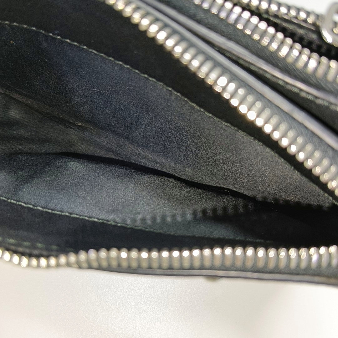 Calfskin Shoulder Bag Black