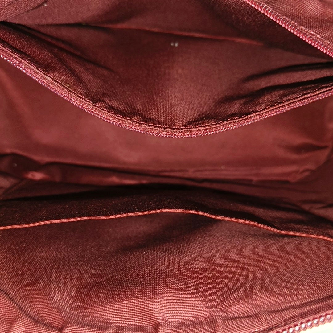 Canvas Top Handle Bag Small Beige
