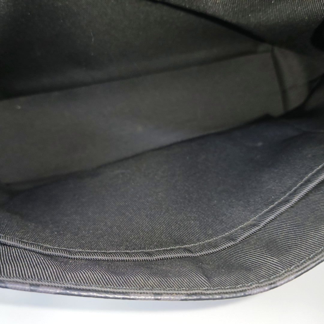 VOYAGER PM Monogram Coated Canvas Black