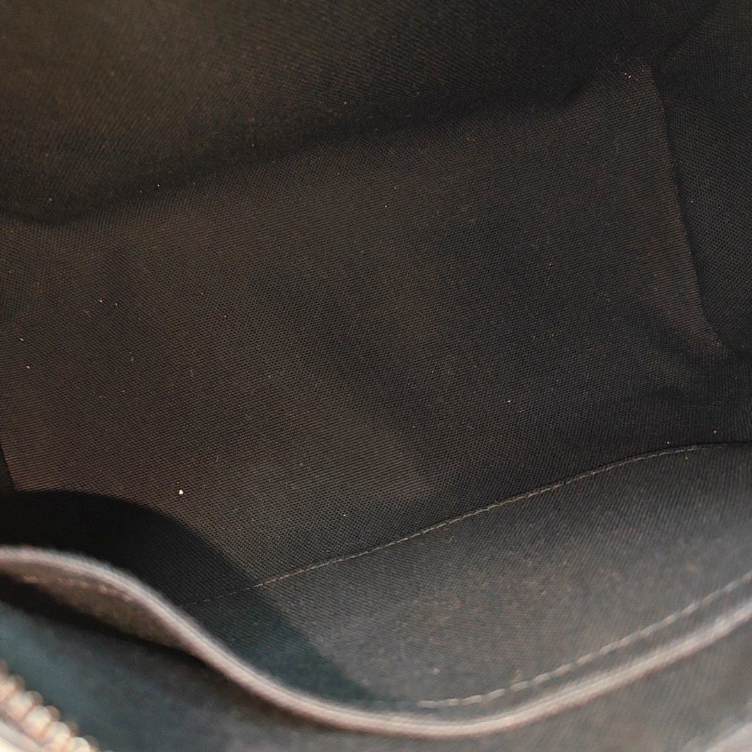 KEEPALL 25 Monogram Coated Canvas Black