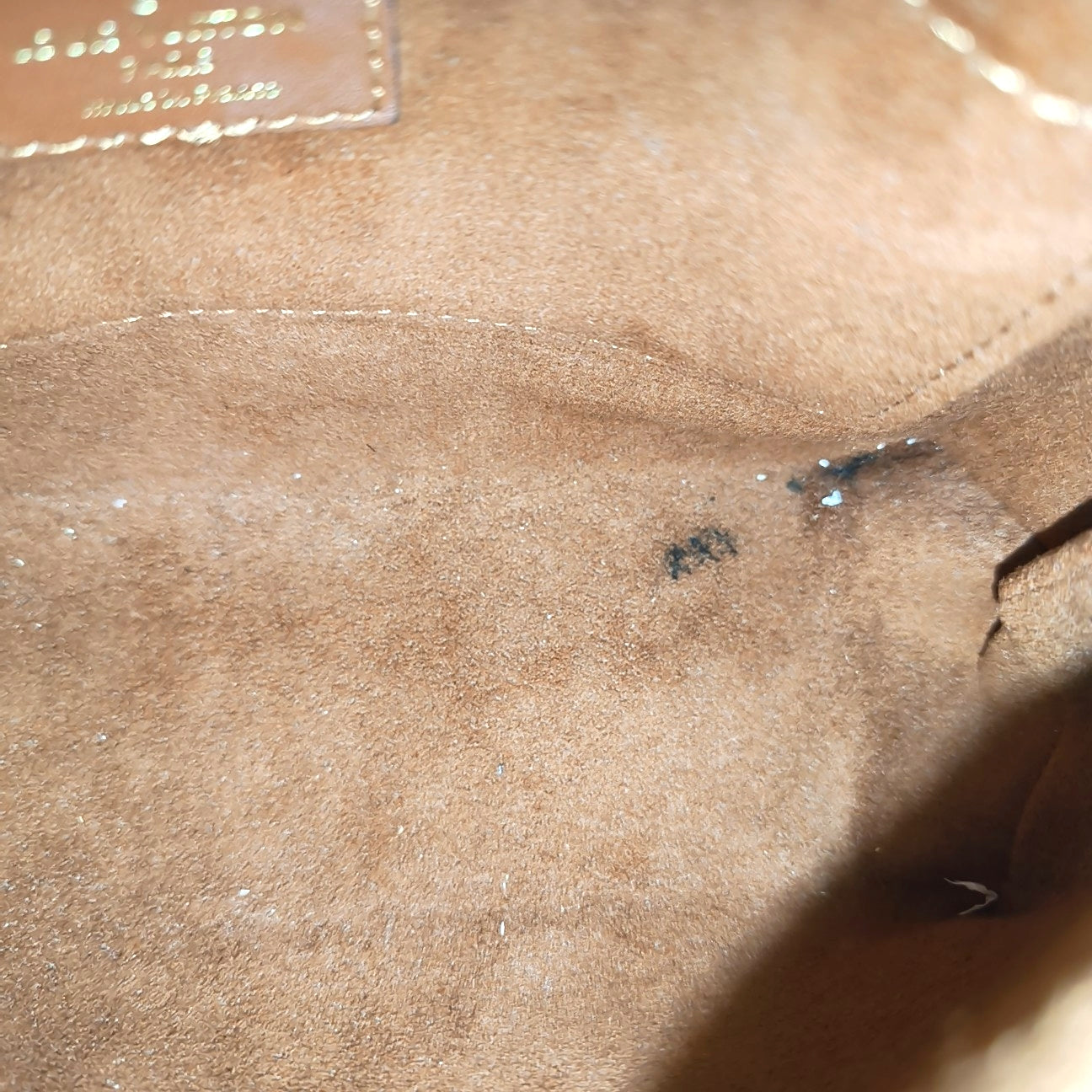 LOCKY BB Monogram Coated Canvas Brown